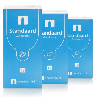 Condooms.be Standaard Condooms — 2x 12st + 12 Gratis