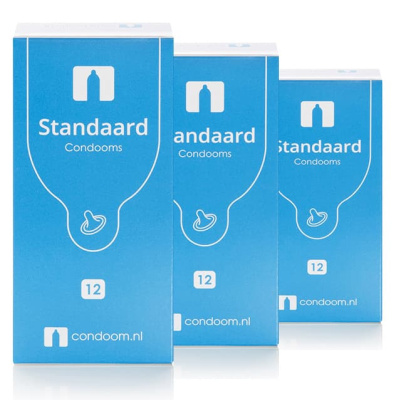 Condooms.be Standaard Condooms (2x 12st + 12 Gratis)