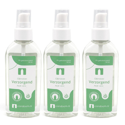 Condooms.be Glijmiddel Aloe Vera  (2x 100ml + 100ml Gratis)