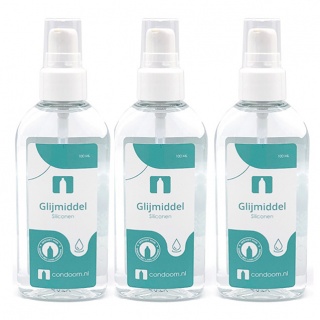 Condooms.be Glijmiddel Siliconen  — 2x 100ml + 100ml Gratis
