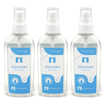 Condooms.be Glijmiddel Waterbasis (2x 100ml + 100ml Gratis)