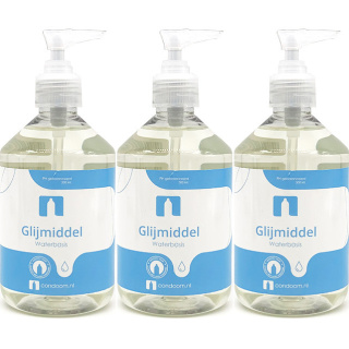 Condooms.be Glijmiddel Waterbasis — 2x 500ml + 500ml Gratis