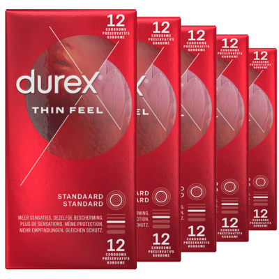Durex Thin Feel (48st + 12st GRATIS)