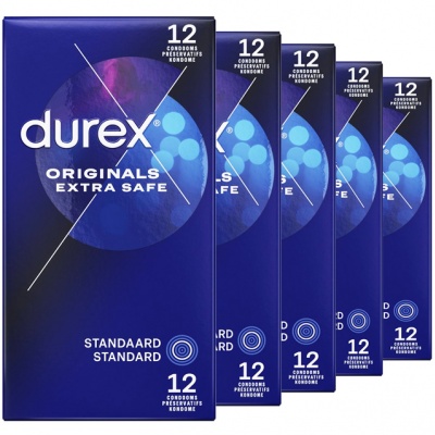 Durex Originals Extra Safe condooms (48st + 12st GRATIS)