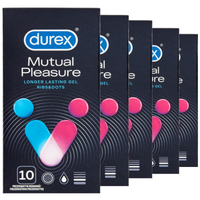 Durex Mutual Climax Condooms (40st + 10st GRATIS)