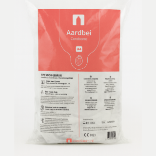 Condooms.be Aardbei Condooms — 144 stuks