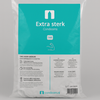Condooms.be Extra Sterk Condooms — 144 stuks