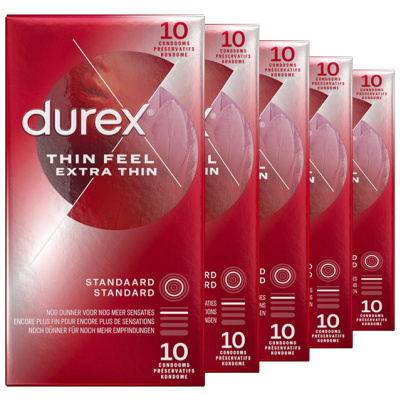 Durex Feel Thin Extra Thin (40st + 10st GRATIS)