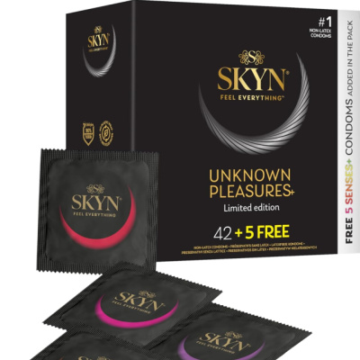 Skyn ​​Unknown Pleasures Latexvrije condooms (42st + 5 Gratis)