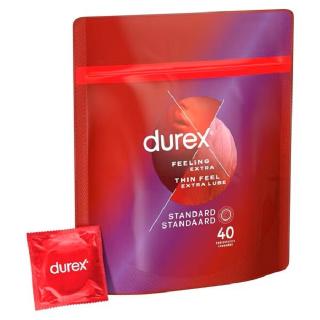 Durex Thin Feel Extra lube condooms — 40 stuks