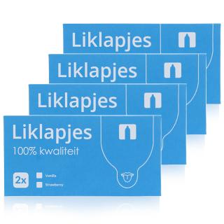 Condooms.be Liklapjes/Beflapjes Veilig Vrijen — 2 + 2 Gratis