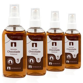 Condooms.be Glijmiddel Chocolade — 2 + 2 Gratis