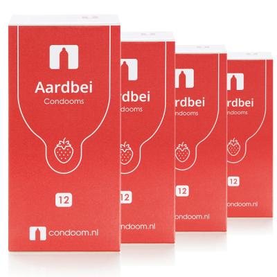 Condooms.be Aardbei Condooms (2 + 2 Gratis)