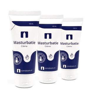 Condooms.be Masturbatie creme  — 2 + 1 Gratis