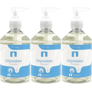 Condooms.be Glijmiddel Waterbasis — 2 x 500ml + 1 x 500ml Gratis