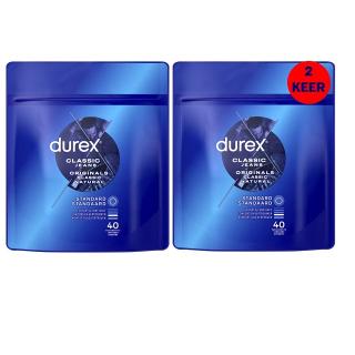 Durex Originals Classic Natural condooms Maxi Pack &mdash; 80 stuks