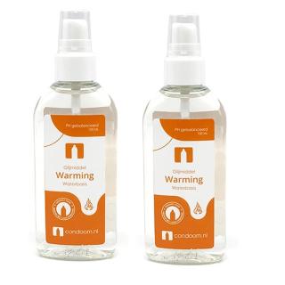 Condooms.be Glijmiddel Warming  &mdash; 1 + 1 Gratis