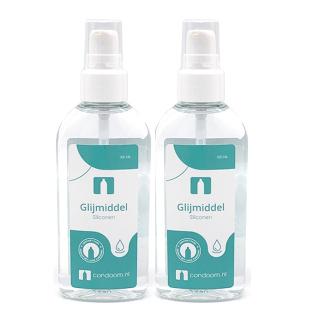Condooms.be Glijmiddel Siliconen  &mdash; 1 + 1 Gratis