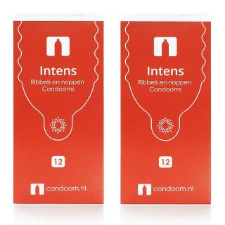 Condooms.be Intens 2080 Condooms &mdash; 1 + 1 Gratis