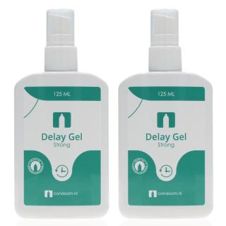 Condooms.be Orgasme Vertragende Gel Strong voor mannen &mdash; 1 + 1 Gratis