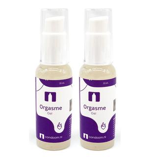 Condooms.be Orgasme-Clitoris Gel  &mdash; 1 + 1 Gratis