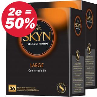 Skyn King Size Latexvrije condooms &mdash; 2e artikel 50% korting