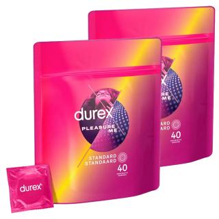 Durex Pleasure Me Condooms &mdash; 80 stuks