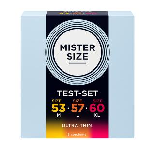 MISTER SIZE  proefpakket condooms Medium (53-57-60) &mdash; 3 stuks