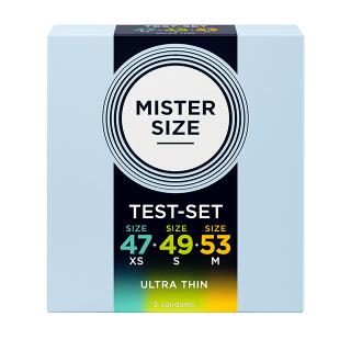 MISTER SIZE proefpakket condooms Tight (47-49-53) &mdash; 3 stuks
