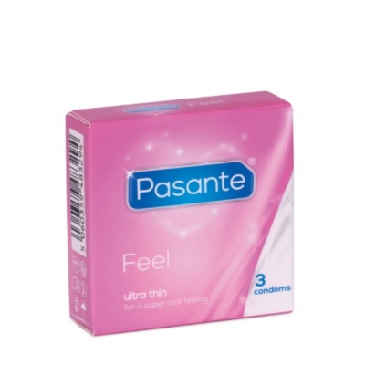 Pasante Feel Condooms (3 stuks)