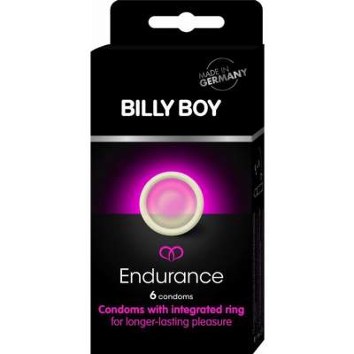 Luipaard backup rek BILLY BOY Endurance met Ring Condooms - BILLY BOY Endurance met Ring  Condooms 6 pack, gratis thuis bezorgd. - Condooms.be