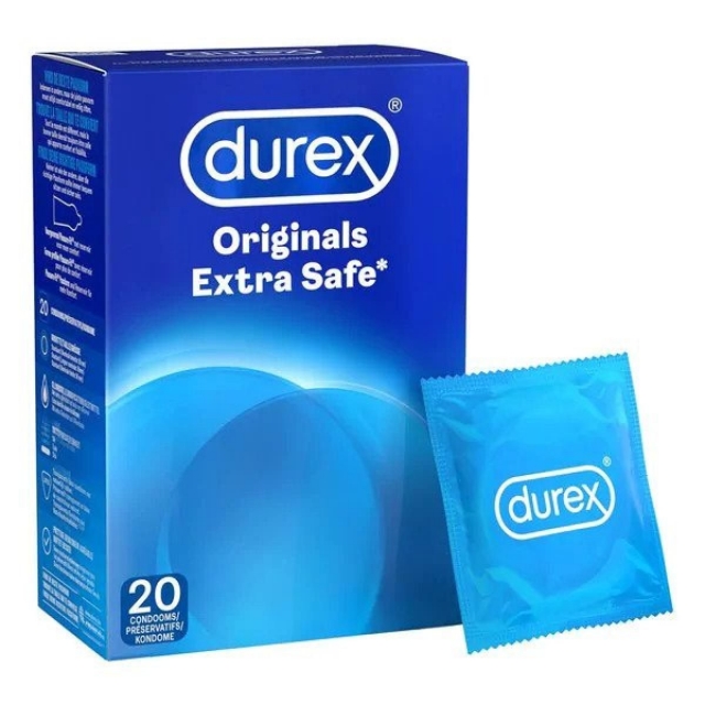 Oraal Onverenigbaar Verandering Durex Extra Safe condooms - Maxi Pack 20 stuks - Condooms.be