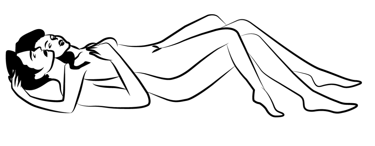 standje 68 op je rug liggen en werkt als de billen omhoog gaat. De ene persoon gaat met de knieën gebogen en voeten plat op de grond op z'n rug liggen. Als je standje 69 lekker vindt, is dit zeker het proberen waard.