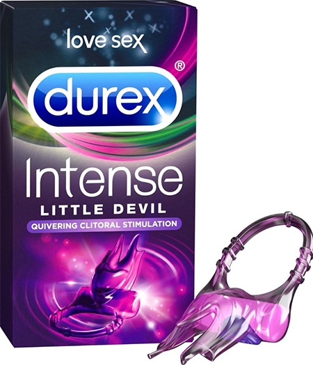 Durex intense little devil cockring is een van de populaire merken en een goede keuze. plaats op de gewenste plek en de borsteltjes zorgt dat het op z'n plek zitten blijft. Altijd de juiste maat, dus een goede keuze!